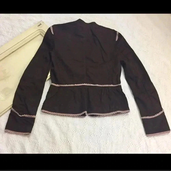 Women's Matty M Boho Brown Pink Jacket size Small - Picture 6 of 6